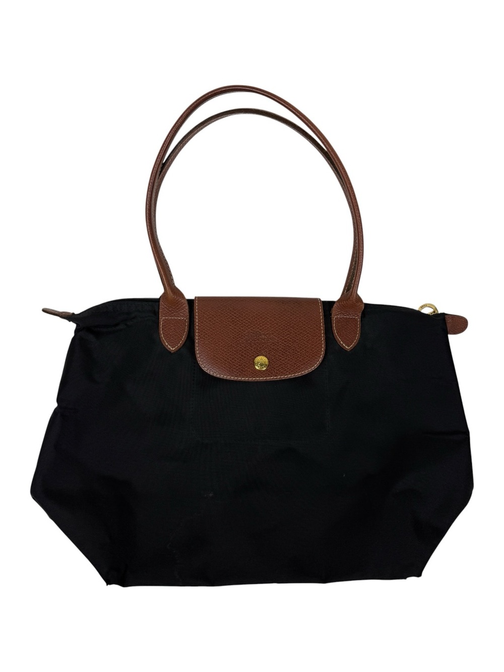 Longchamp Classic Le Pliage Black Nylon Bag